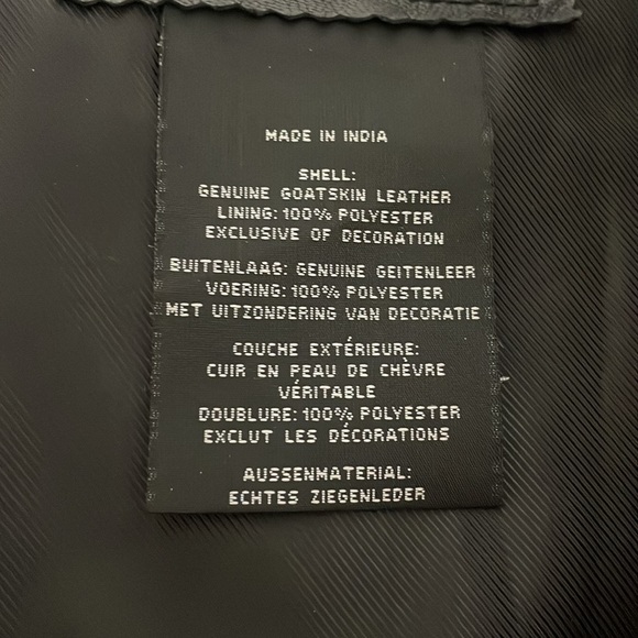 Rare Harley-Davidson Leather Riding Jacket Size Small - Picture 10 of 11